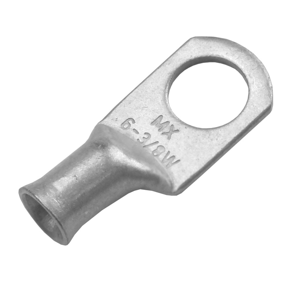 Pacer Tinned Lug 6 AWG - 3/8" Stud Size - 10 Pack [TAE6 - 38R - 10] - Houseboatparts.com