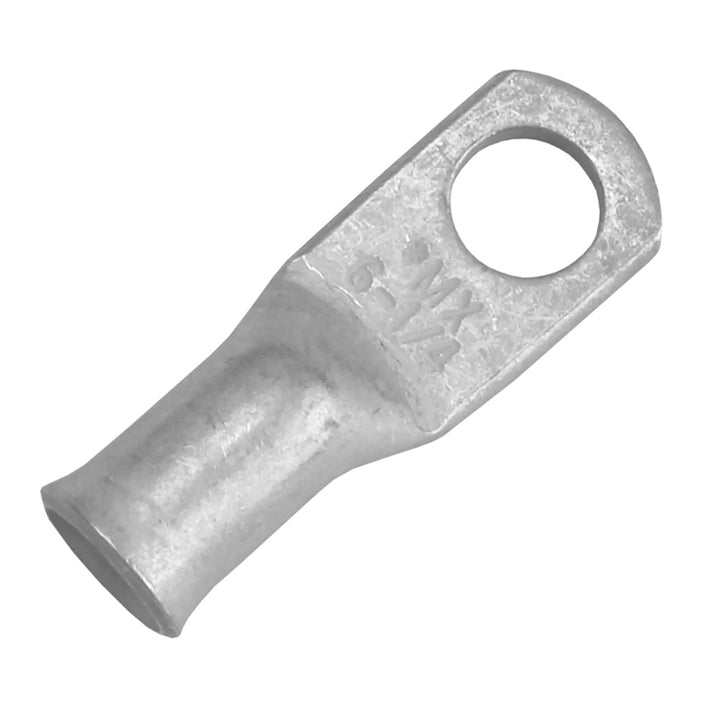 Pacer Tinned Lug 6 AWG - 1/4" Stud Size - 10 Pack [TAE6 - 14R - 10] - Houseboatparts.com