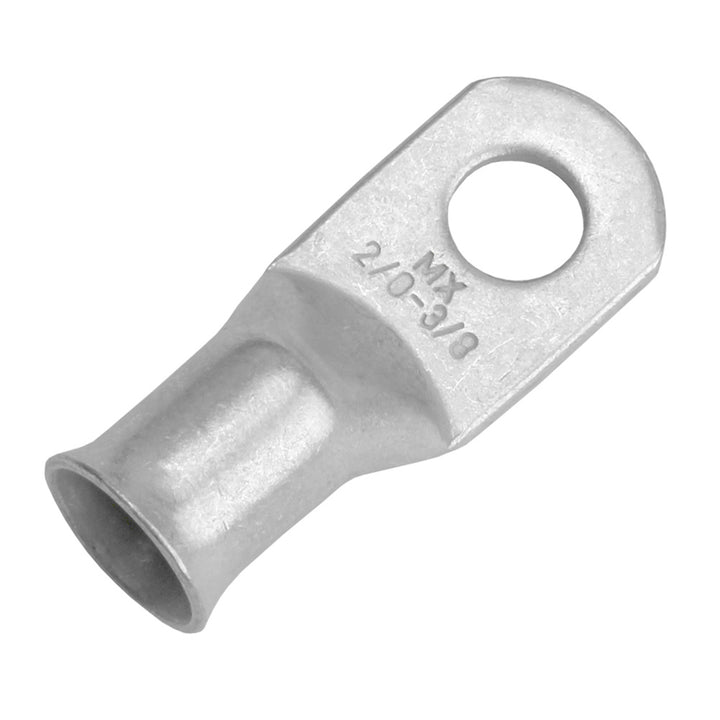 Pacer Tinned Lug 2/0 AWG - 3/8" Stud Size - 10 Pack [TAE2/0 - 38R - 10] - Houseboatparts.com