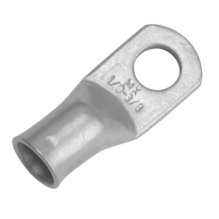 Pacer Tinned Lug 1/0 AWG - 3/8" Stud Size - 10 Pack [TAE1/0 - 38R - 10] - Houseboatparts.com