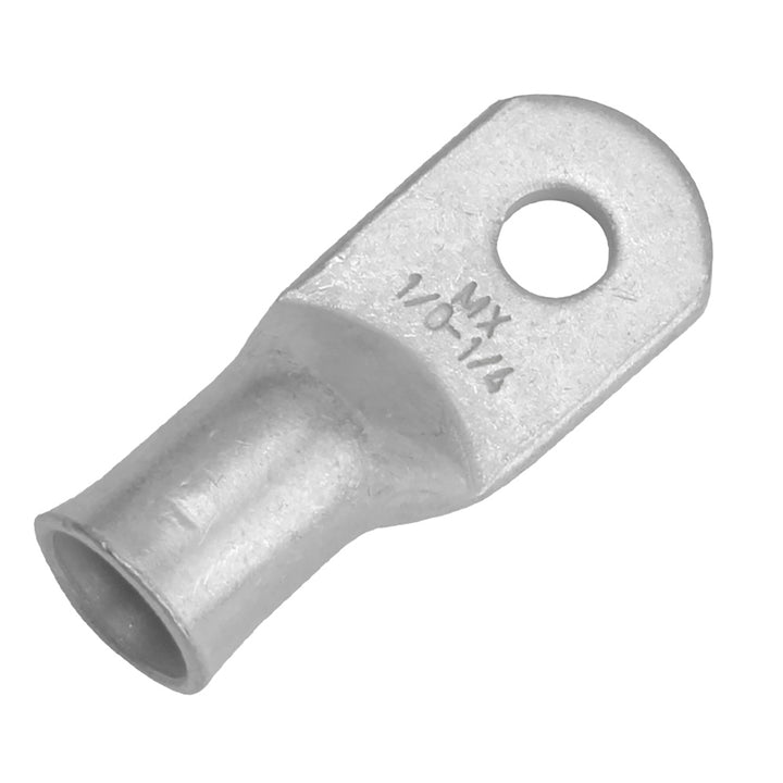 Pacer Tinned Lug 1/0 AWG - 1/4" Stud Size - 10 Pack [TAE1/0 - 14R - 10] - Houseboatparts.com