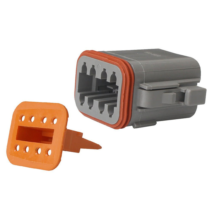 Pacer Deutsch DT Plug Wedge Lock Kit - 8 Position - 5 Pack [TDT06 - 8S - 5] - Houseboatparts.com