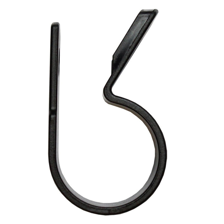 Pacer UV Resistant Nylon C - Clamps - 1/4" - Black - 25 Pack [BCCH04 - 25BK] - Houseboatparts.com