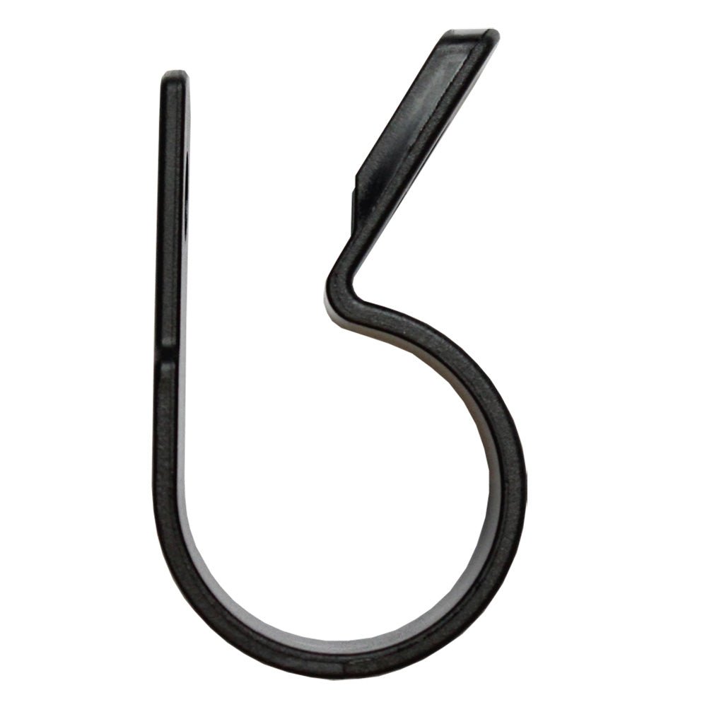 Pacer UV Resistant Nylon C - Clamps - 1/2" - Black - 25 Pack [BCCH08 - 25BK] - Houseboatparts.com