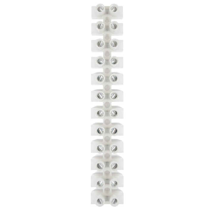 Pacer 40A Euro Style Terminal Block - 12 Positions - 5 Pack [E400 - 12 - 5] - Houseboatparts.com