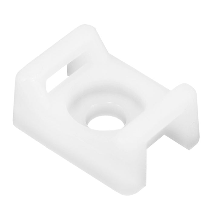 Pacer Screw Down Cable Tie Mount - #10 Screw Mount Method - Natural Color - 100 Pack [CTM3S10 - 100] - Houseboatparts.com