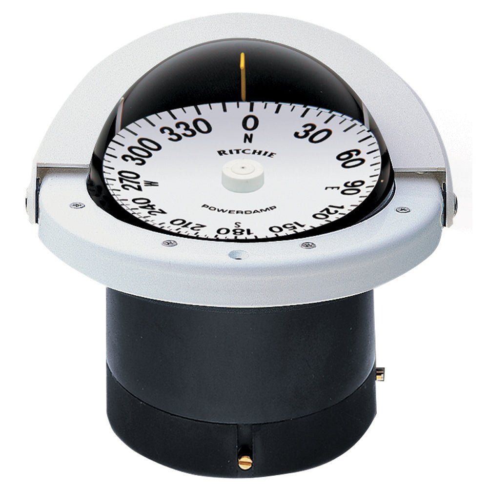 Ritchie FN-201W Navigator Compass - Flush Mount - White [FNW-201] - Houseboatparts.com