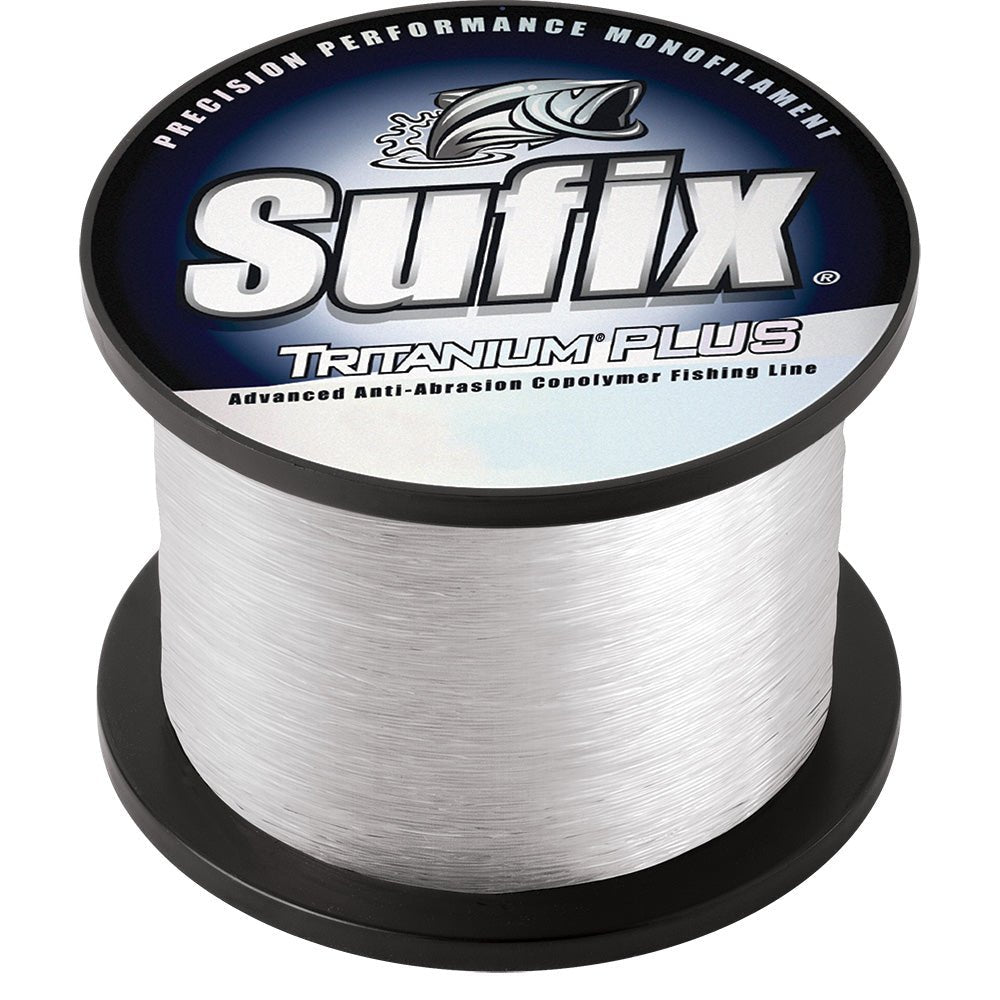 Sufix Tritanum Plus - 10lb - Clear - 1495 yds [696 - 110] - Houseboatparts.com