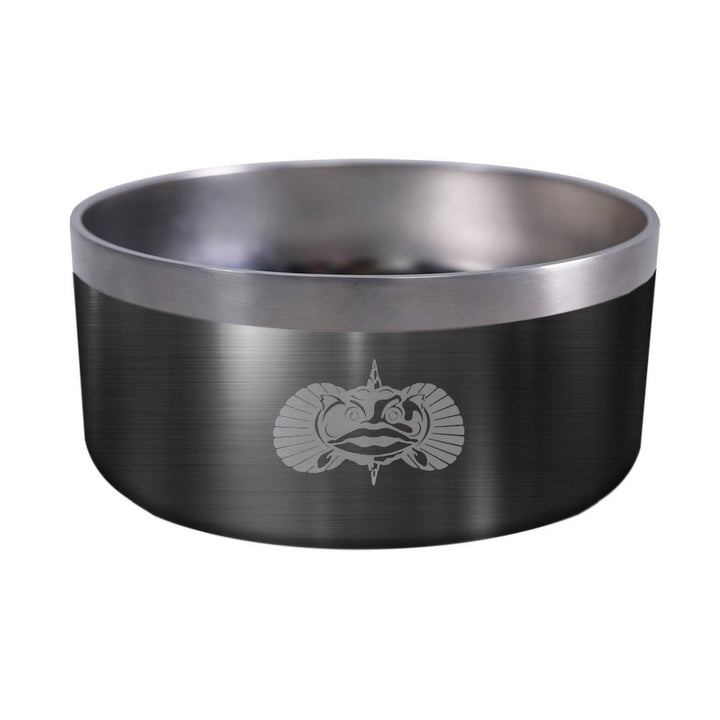 Toadfish Non - Tipping Dog Bowl - Graphite [1081] - Houseboatparts.com