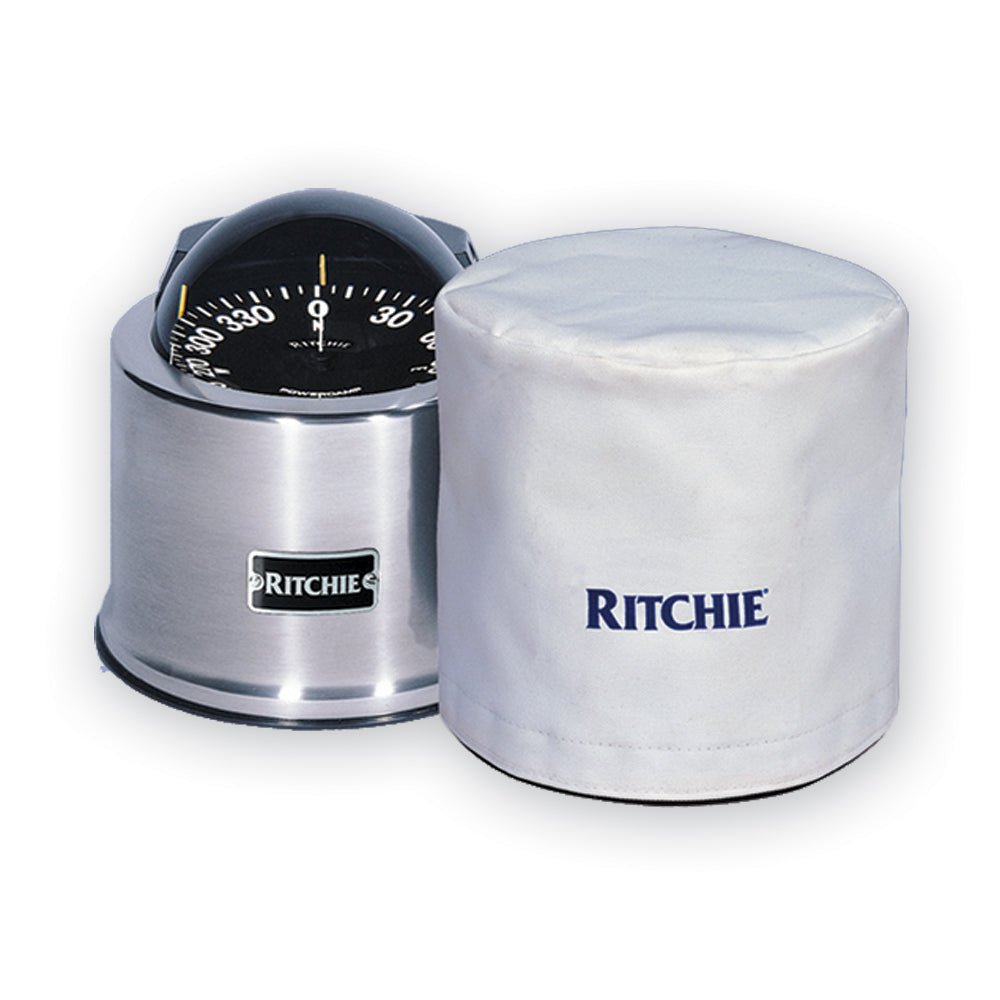 Ritchie GM-5-C 5" GlobeMaster Binnacle Mount Compass Cover - White [GM-5-C] - Houseboatparts.com