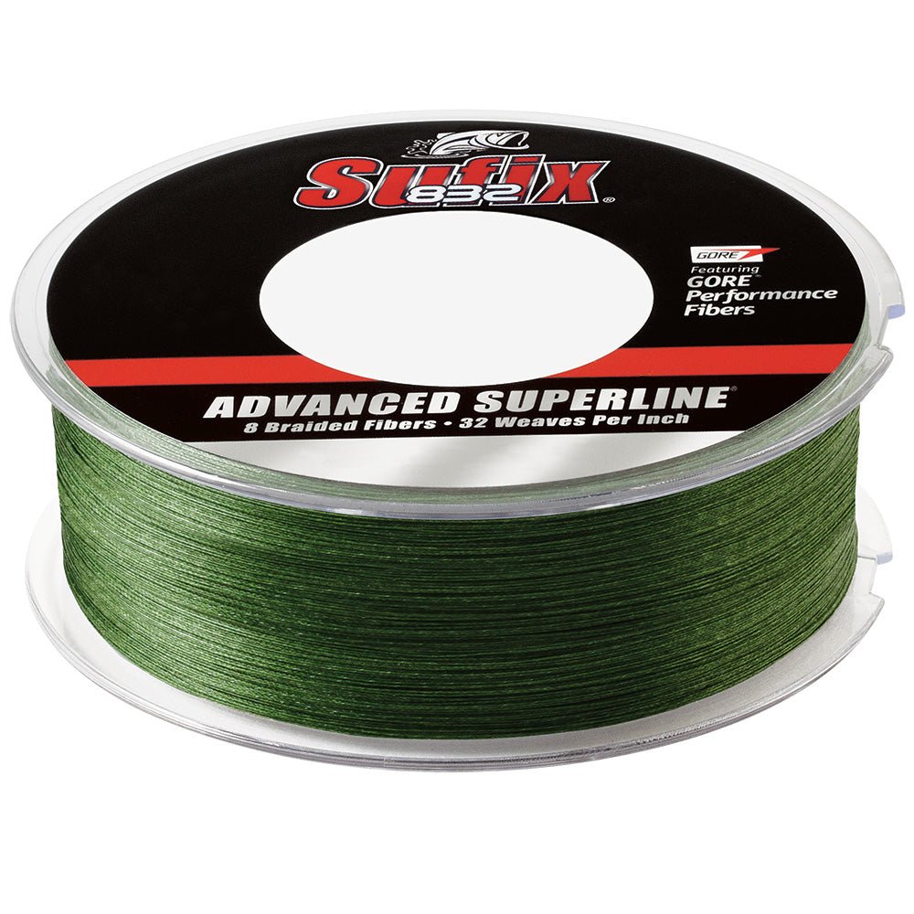 Sufix 832 Braid - 65lb - Low - Vis Green - 600 yds [660 - 265G] - Houseboatparts.com