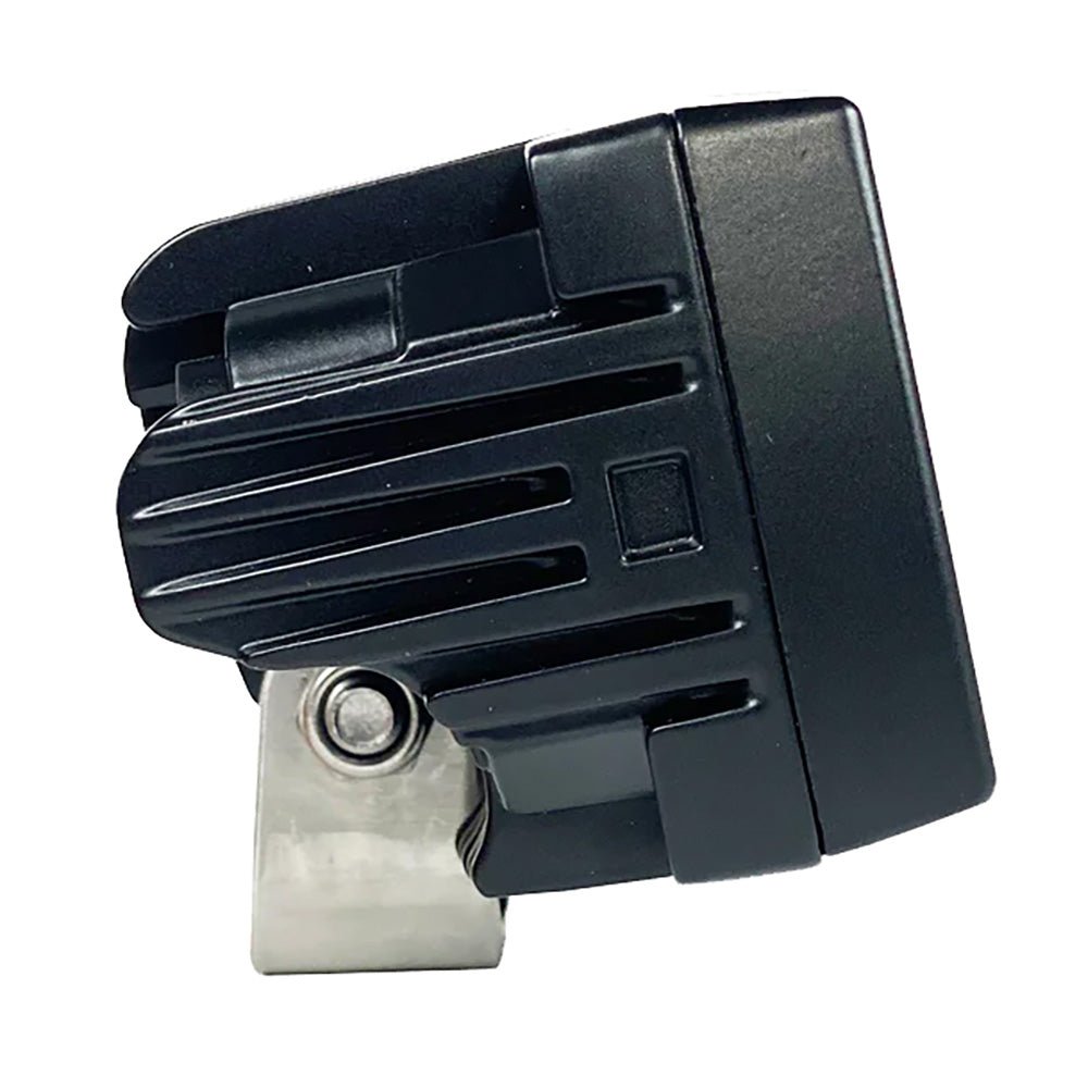 Black Oak 4" Marine Spreader Light Flood Scene LED Pro Series 3.0 - Black [4BMS - S] - Houseboatparts.com