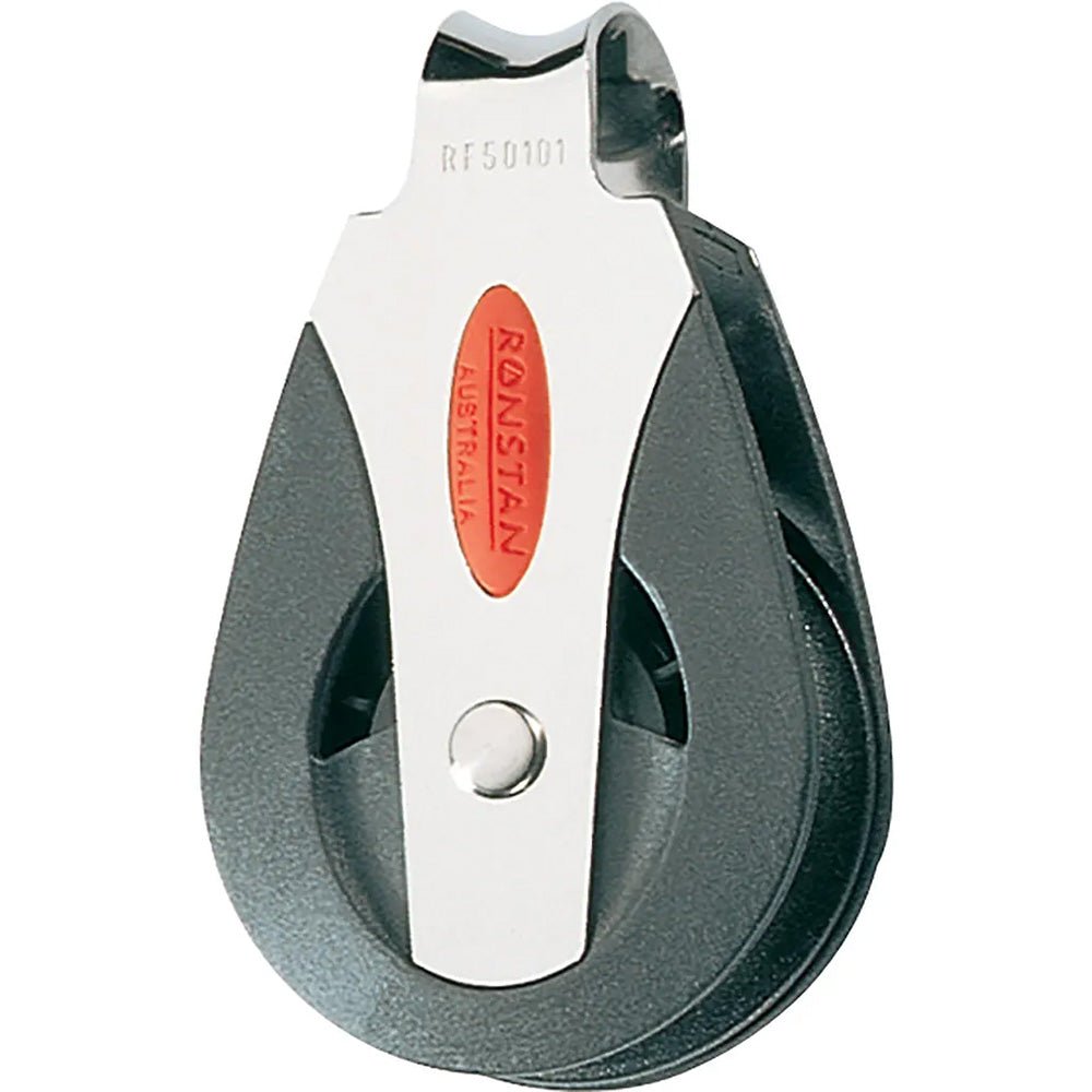 Ronstan Series 50 Ball Bearing Block - Single Loop Top [RF50101] - Houseboatparts.com