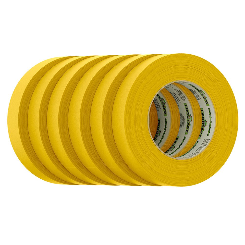 FrogTape CP 225 Medium - High Adhesion Masking Tape - 24MM x 55M x 12 - Pack - Gold - Rated f/225F [105320] - Houseboatparts.com