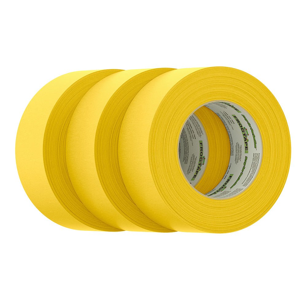 FrogTape CP 225 Medium - High Adhesion Masking Tape - 48MM x 55M x 6 - Pack - Gold - Rated f/225F [105322] - Houseboatparts.com