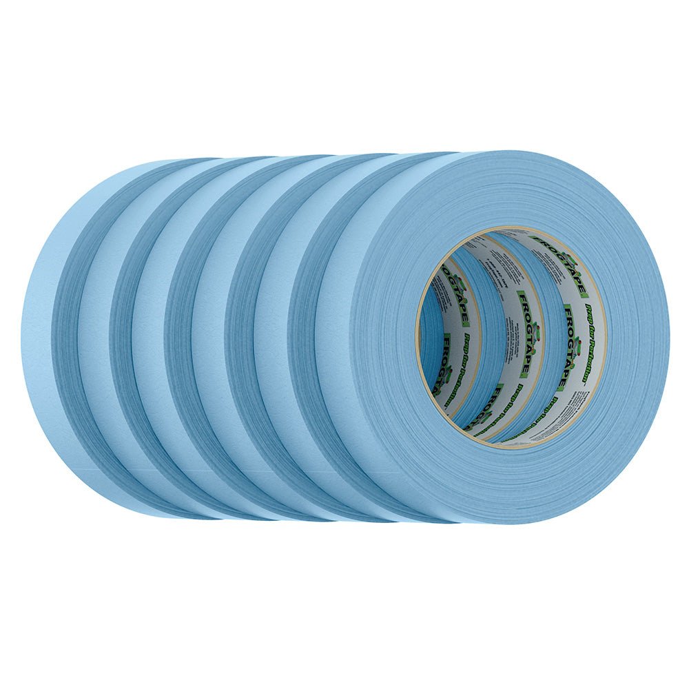 FrogTape CP 250 Medium - High Adhesion Masking Tape - 24MM x 55M x 12 - Pack - Light Blue - Rated f/250F [105327] - Houseboatparts.com
