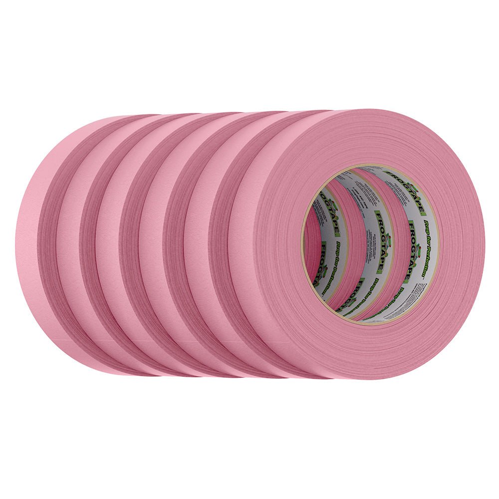 FrogTape CP 325 Medium - High Adhesion Masking Tape - 24MM x 55M x 12 - Pack - Pink - Rated f/325F [105333] - Houseboatparts.com