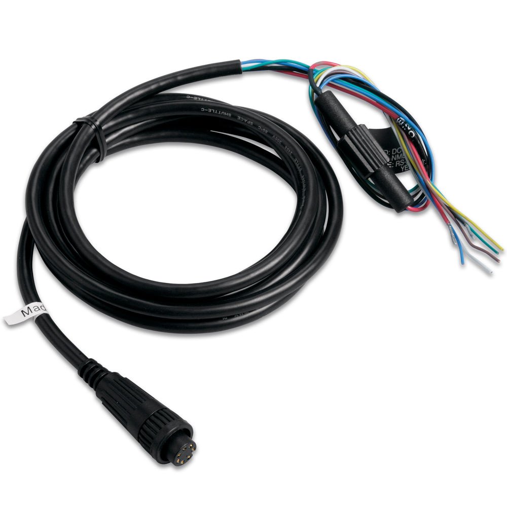 Garmin Power/Data Cable - Bare Wires f/Fishfinder 320C, GPS Series & GPSMAP Series [010-10083-00] - Houseboatparts.com