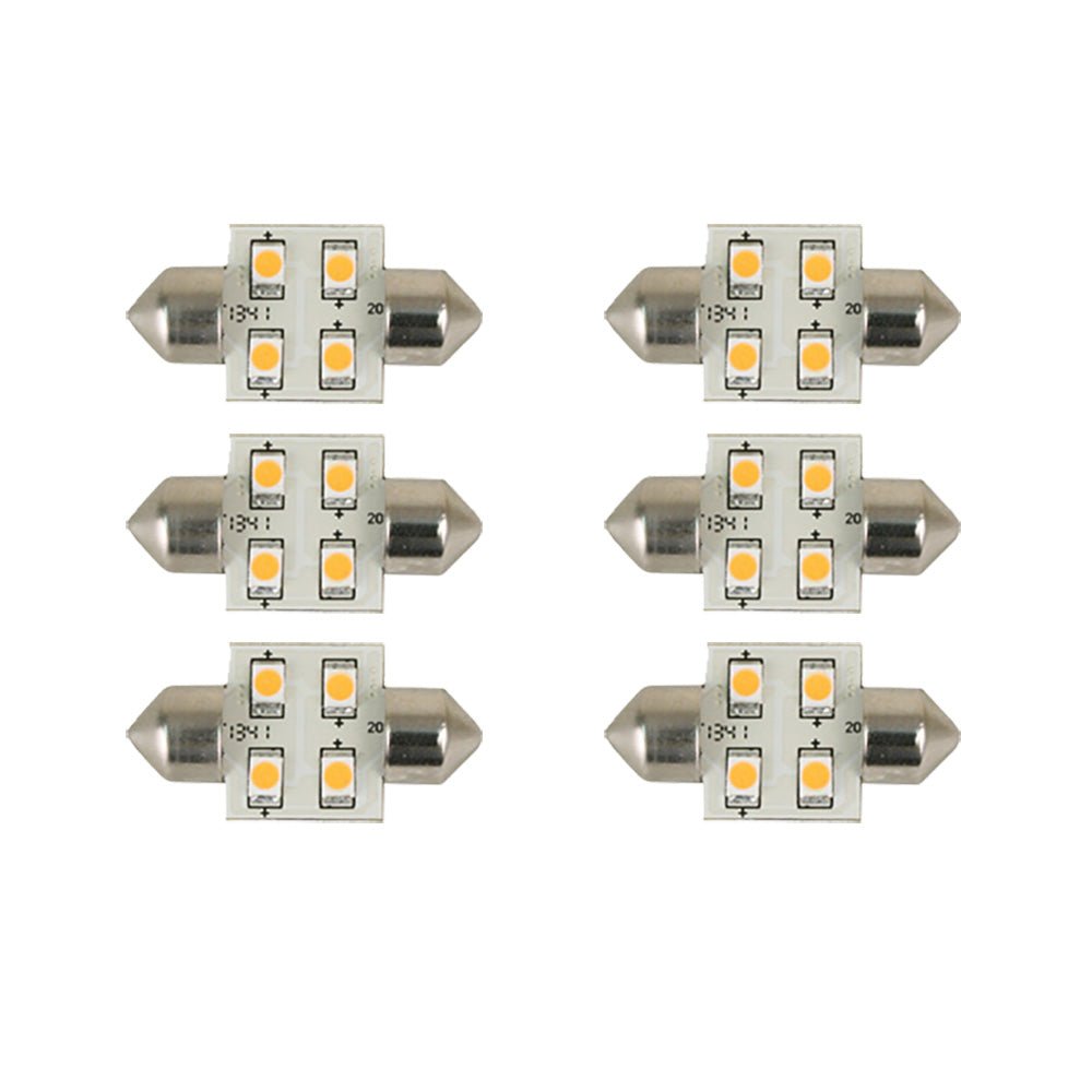 Scandvik 41160 Bulb Warm White *6 - Pack [41160] - Houseboatparts.com