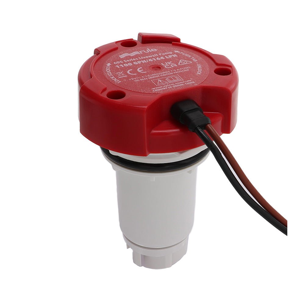 Rule 1100 GPH Livewell Pump Replacement Motor Cartridge [67DR] - Houseboatparts.com