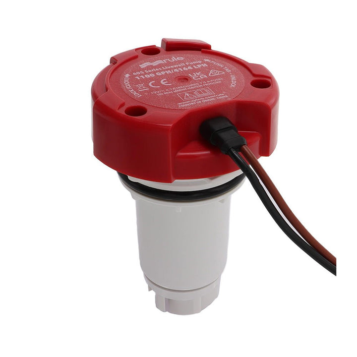 Rule 1100 GPH Livewell Pump Replacement Motor Cartridge [67DR] - Houseboatparts.com