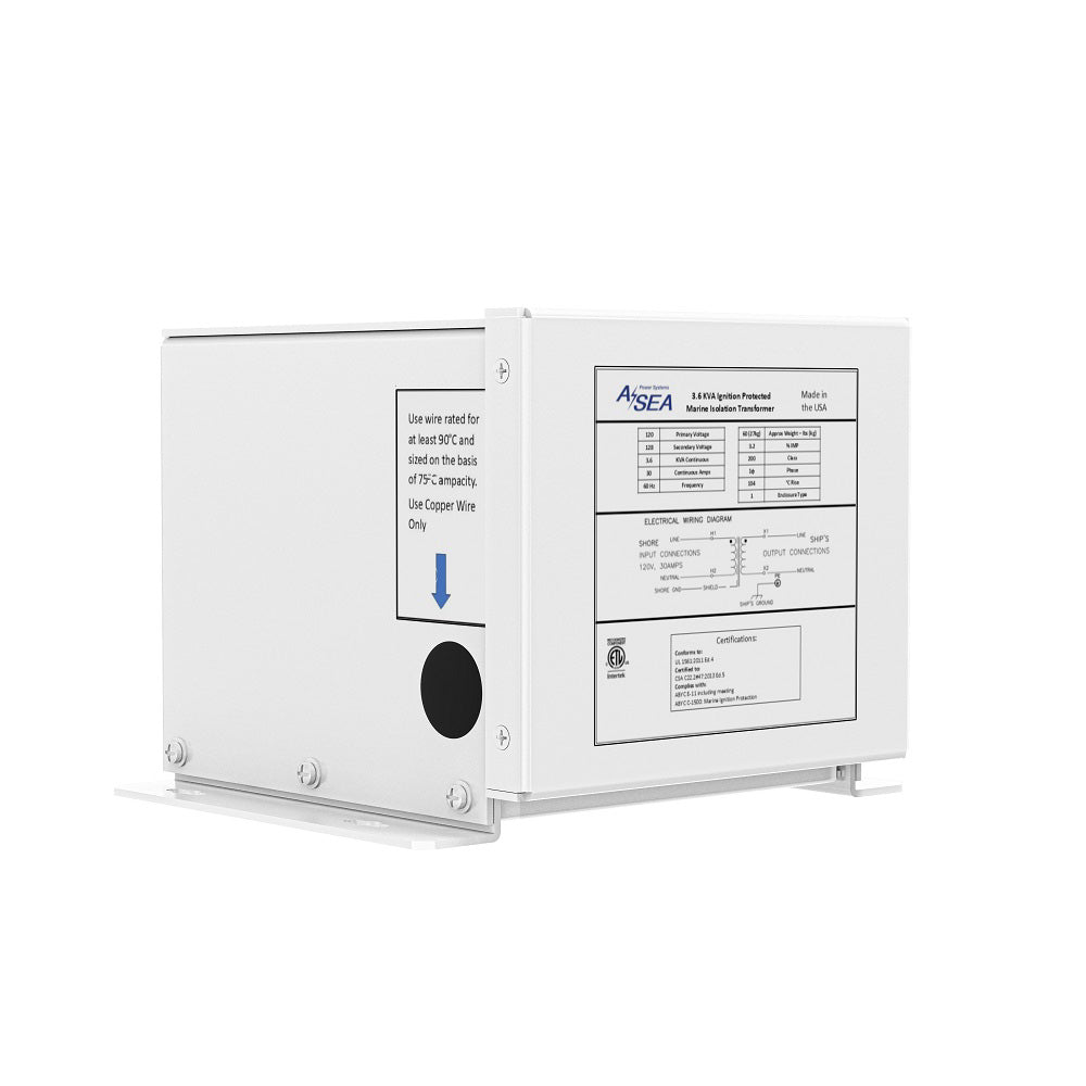 ASEA Power Systems 3.6 kVA Isolation Transformer [634003] - Houseboatparts.com
