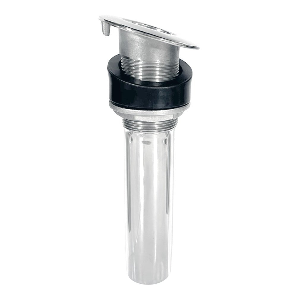 Tigress 9" 15 - Degree Rod Holder - Screwless - Stainless Steel [77276] - Houseboatparts.com