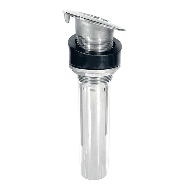 Tigress 9" 15 - Degree Rod Holder - Screwless - Stainless Steel [77276] - Houseboatparts.com