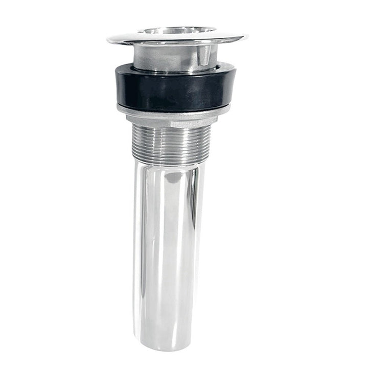 Tigress 9" 0 - Degree Rod Holder - Screwless - Stainless Steel [77277] - Houseboatparts.com