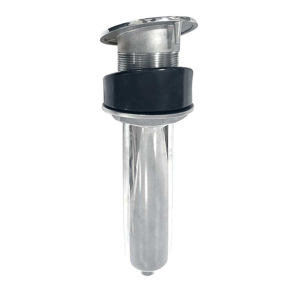 Tigress 10.5" 15 - Degree Swivel Rod Holder - Screwless - Stainless Steel [77279] - Houseboatparts.com