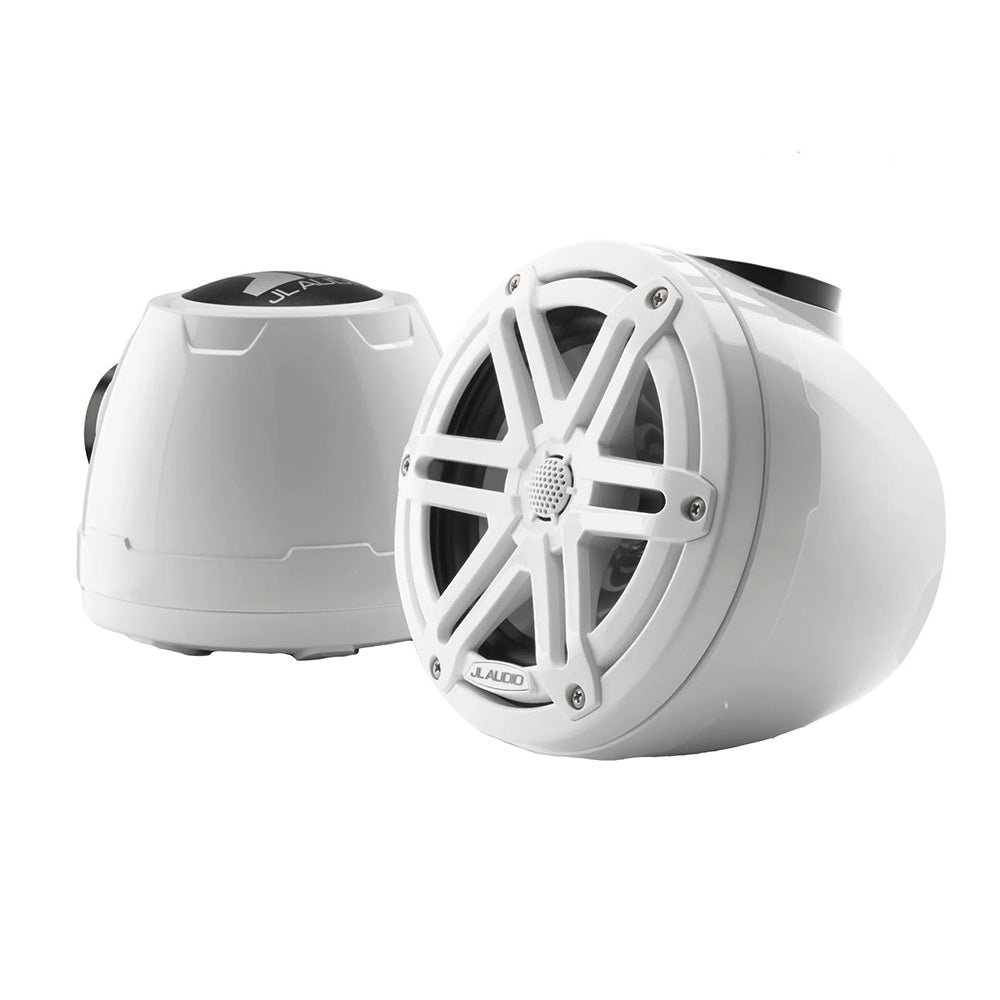 JL Audio M3 VeX Series 6.5" Enclosed Coaxial Speakers w/White Sports Grilles - M3 - 650VEX - Gw - S - Gw [010 - 03256 - 00] - Houseboatparts.com