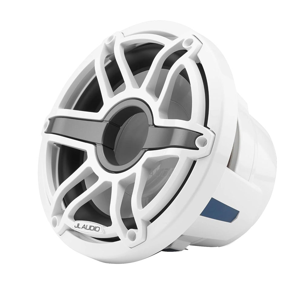 JL Audio M6 10" Marine Subwoofer w/Gloss White Sport Grille - M6 - 10W - S - GwGw - 4 [010 - 03488 - 00] - Houseboatparts.com