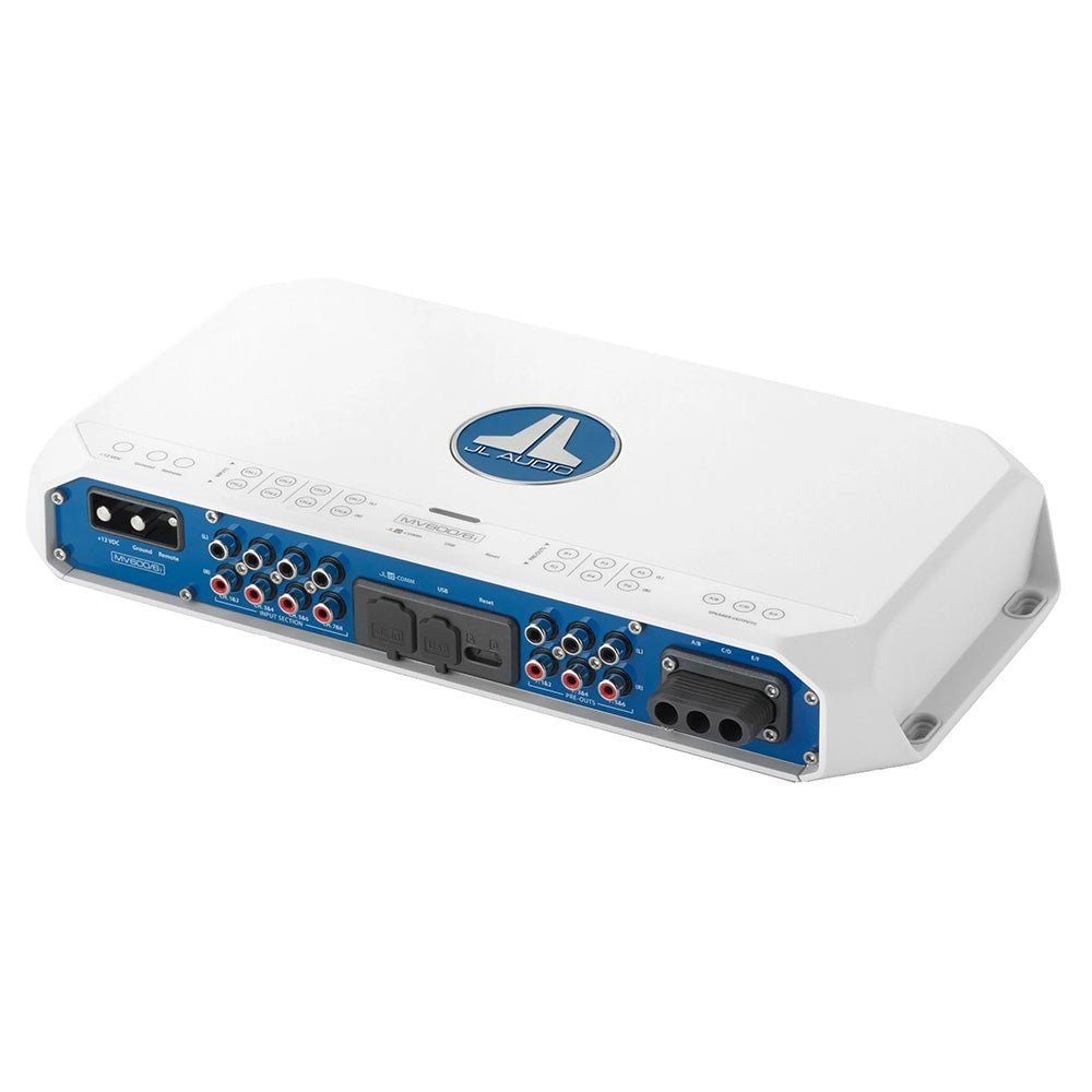JL Audio MVI Series 600w 6 Channel Amplifier w/Integrated DSP - MV600/6i [010 - 03338 - 00] - Houseboatparts.com