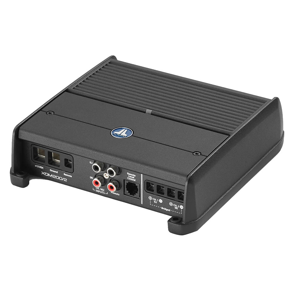 JL Audio XDM Series 200w 2 Channel Amplifier - XDM200/2 [010 - 03114 - 00] - Houseboatparts.com
