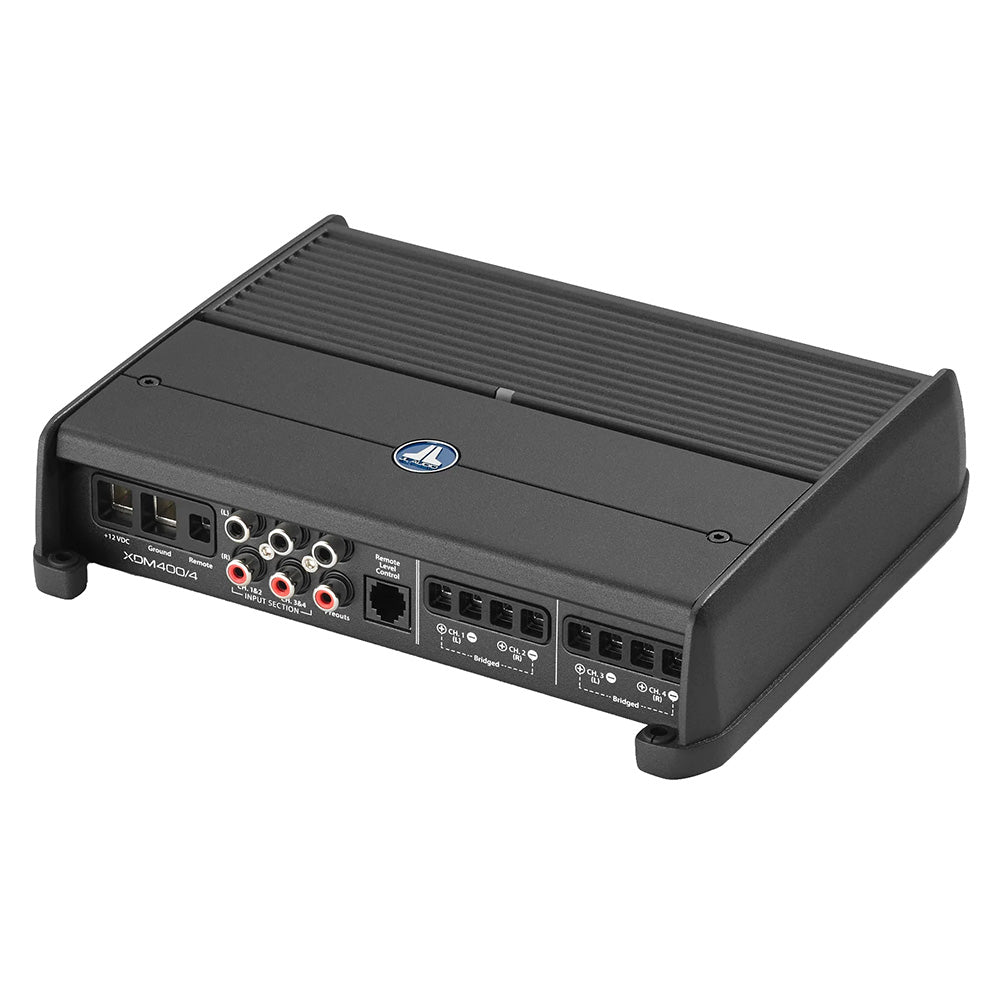 JL Audio XDM Series 400w 4 Channel Amplifier - XDM400/4 [010 - 03115 - 00] - Houseboatparts.com