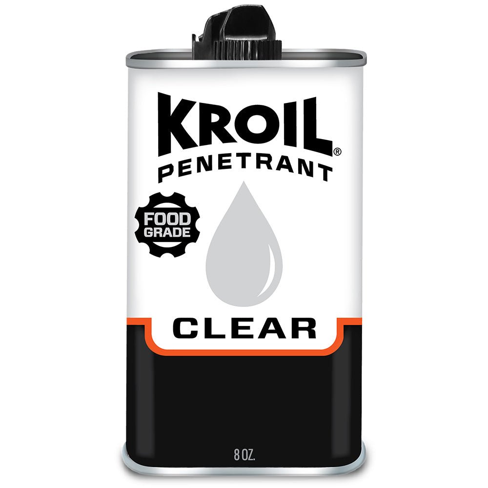Kroil Clear Food Grade Penetrating Oil - Drip - 8oz Can [CKL081] - Houseboatparts.com