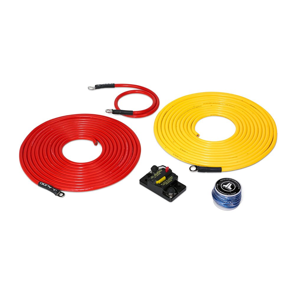 JL Audio Premium 6 AWG 12v Power Connection Kit f/Single Amplifier Within 20' of Battery - XMD - PCS50A - 1 - L20 [010 - 13418 - 00] - Houseboatparts.com