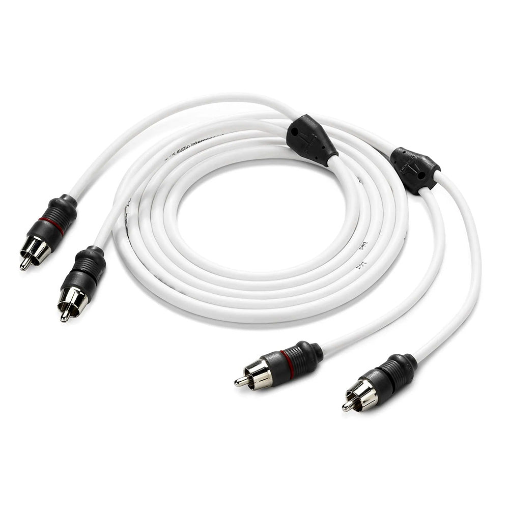 JL Audio 2 - Channel 6' Marine Audio RCA Cable - XMD - WHTAIC2 - 6 [010 - 13413 - 00] - Houseboatparts.com
