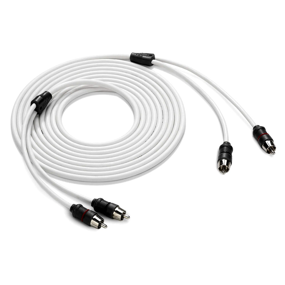 JL Audio 2 - Channel 12' Marine Audio RCA Cable - XMD - WHTAIC2 - 12 [010 - 13414 - 00] - Houseboatparts.com