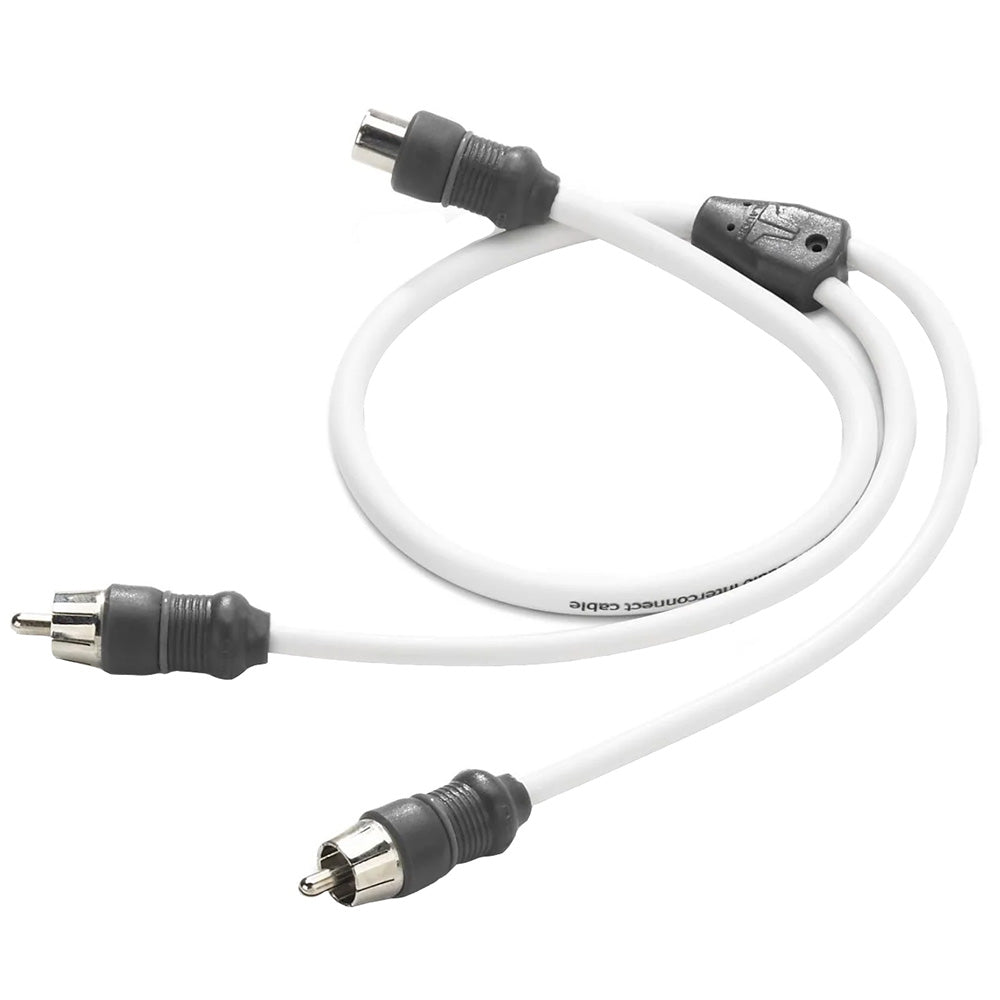 JL Audio 2 Channel Marine Audio Y - Adaptor 1 Female Jack to 2 Male Plugs - XMD - WHTAICY - 1F2M [010 - 13552 - 00] - Houseboatparts.com