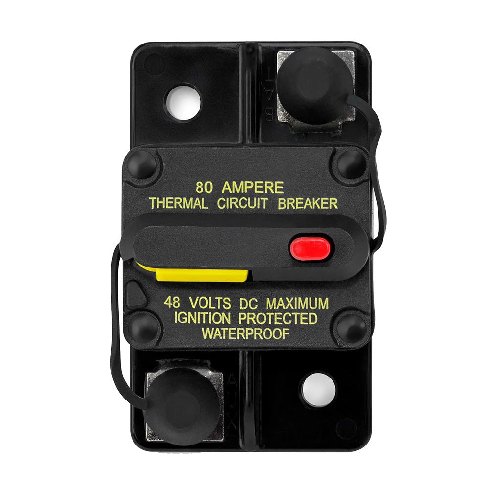 JL Audio 80 Amp Resettable Circuit Breaker - XMD - MCB - 80 [010 - 13685 - 00] - Houseboatparts.com
