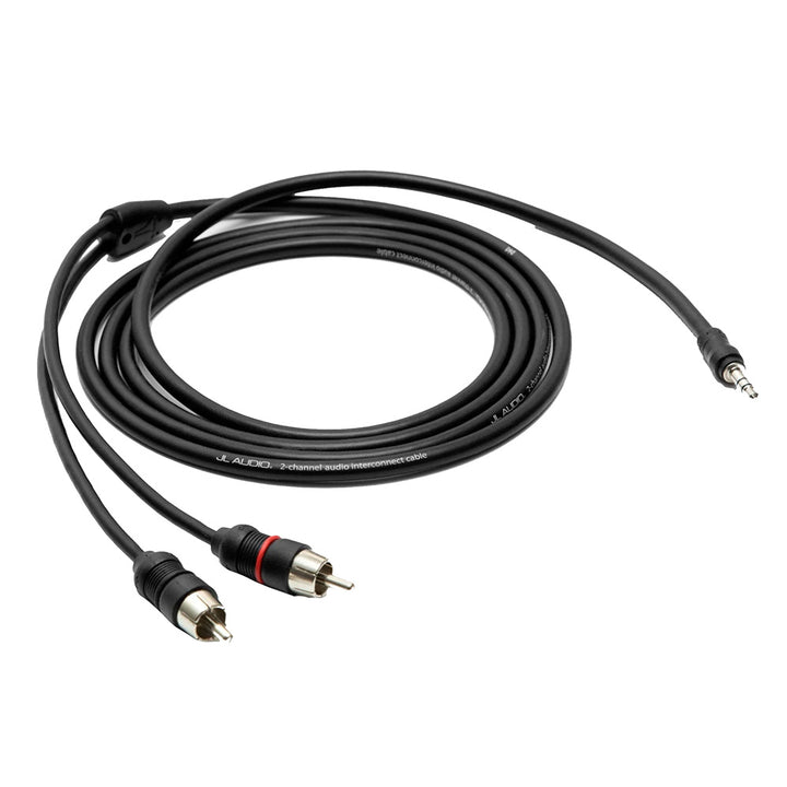 JL Audio 2 Channel 6' Mini to RCA Audio Interconnect Cable - XD - MINIRCA - 6 [010 - 13458 - 00] - Houseboatparts.com