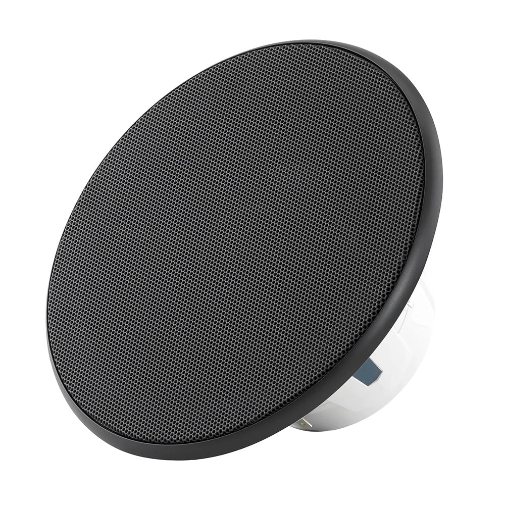 JL Audio M6 Series 6.5" Marine Coaxial Speakers w/Black Luxe Grille - M6 - 650X - L - SbSb - Single [010 - 03865 - 00] - Houseboatparts.com