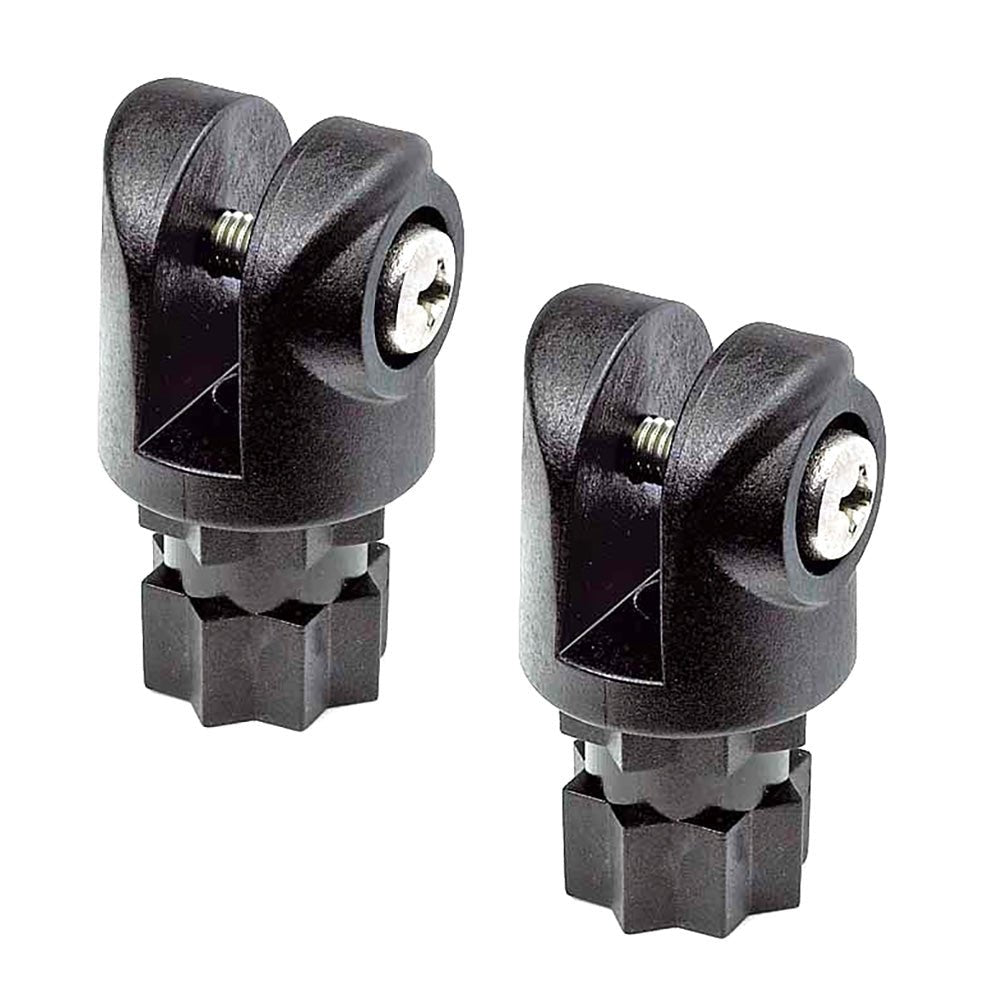 RAILBLAZA Clevis/Bimini Support Pair - Black [02 - 4032 - 11] - Houseboatparts.com