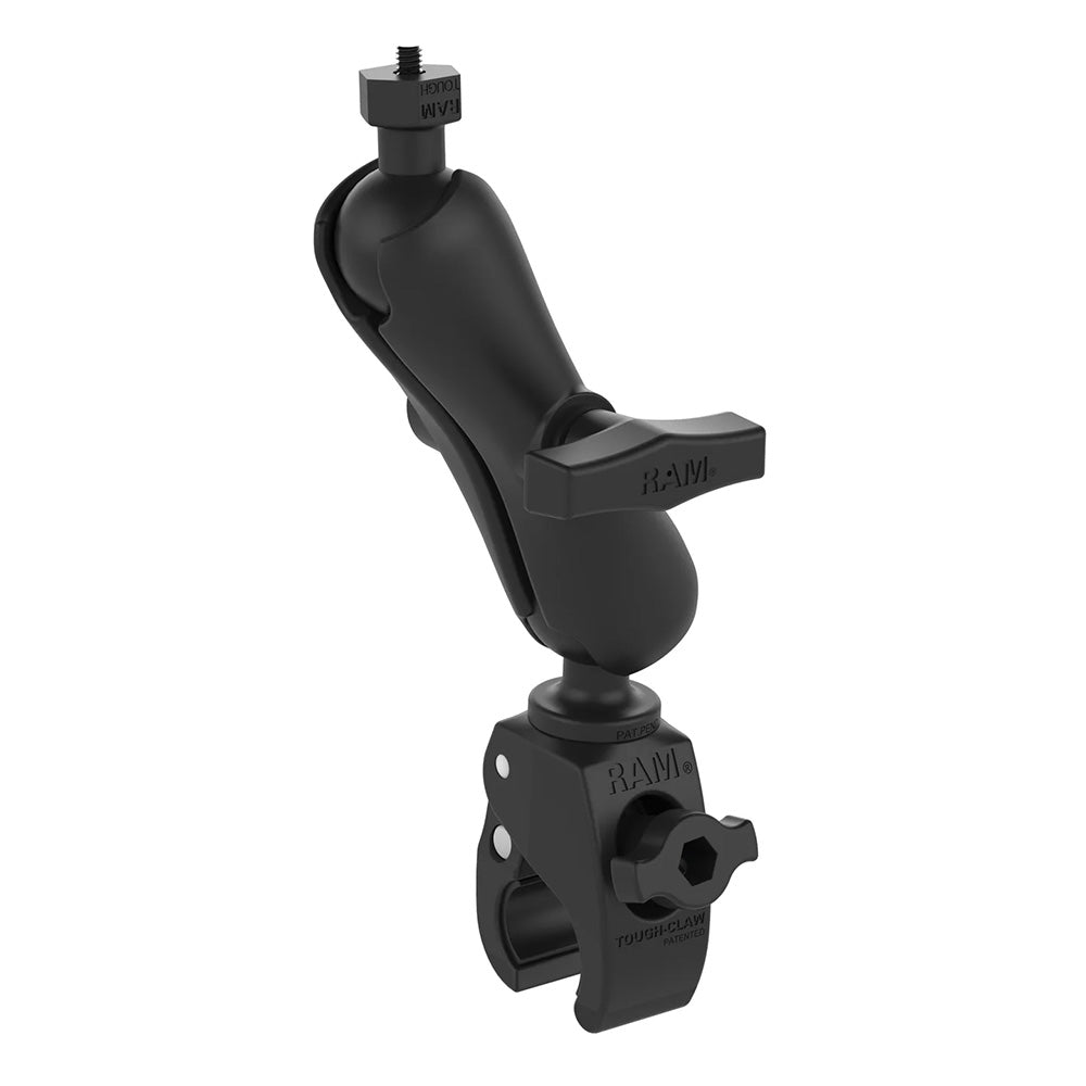 RAM Mount RAM Tough - Ball Camera Mount w/RAM Tough - Claw Small Clamp Base [RAM - 400 - 379 - 252025U] - Houseboatparts.com