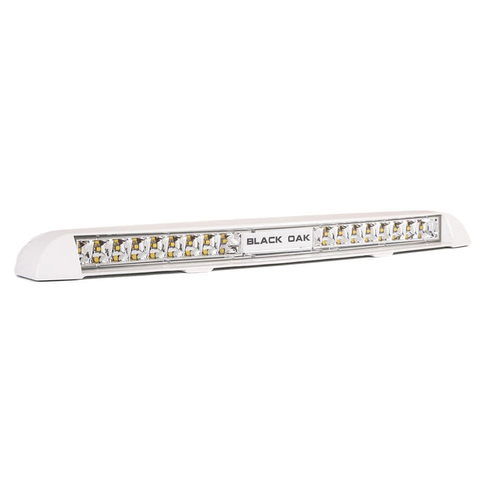Black Oak Low Profile Marine Bar - Flood - White [LP - WX] - Houseboatparts.com