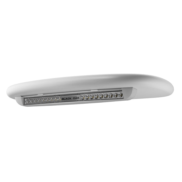 Black Oak Low Profile Marine Bar - Spot - Undermount - White [LP - WSU] - Houseboatparts.com