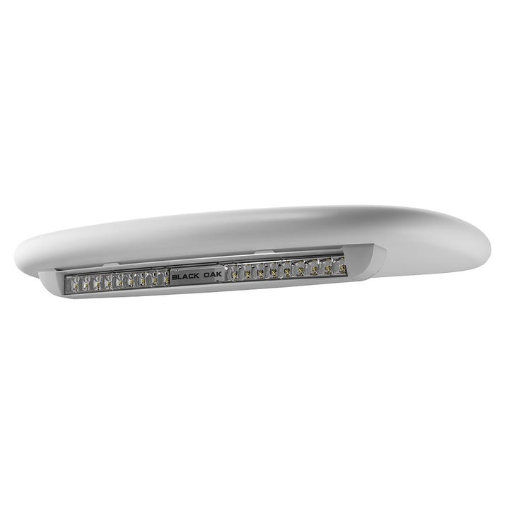 Black Oak Low Profile Marine Bar - Flood - Undermount - White [LP - WXU] - Houseboatparts.com