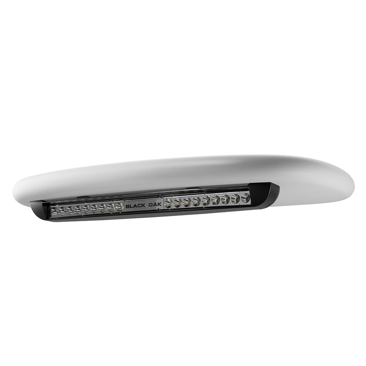 Black Oak Low Profile Marine Bar - Spot - Undermount - Black [LP - BSU] - Houseboatparts.com