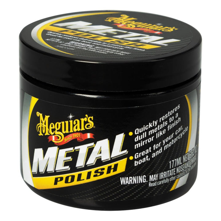 Meguiar's Metal Polish - 6oz [G211606] - Houseboatparts.com